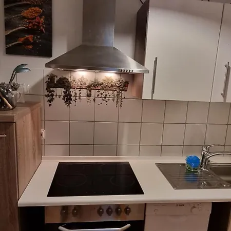 Luxus - 7 Personen 5 Baeder, 5 Schlafzimmer, Kueche, Parkplatz, Ruhig 아파트 Meine