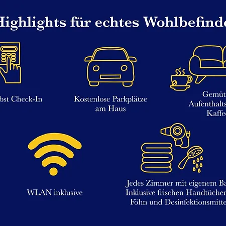 Luxus - 7 Personen 5 Baeder, 5 Schlafzimmer, Kueche, Parkplatz, Ruhig Appartamento Meine