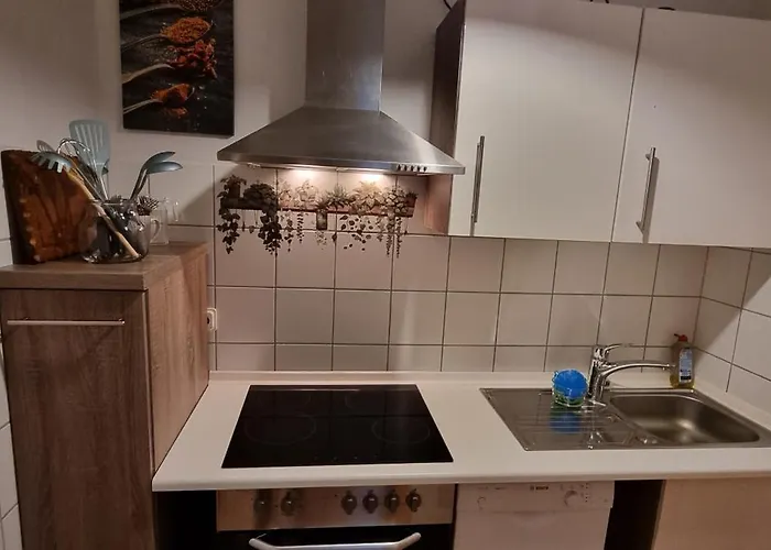 Luxus - 7 Personen 5 Baeder, 5 Schlafzimmer, Kueche, Parkplatz, Ruhig Lejlighed Meine