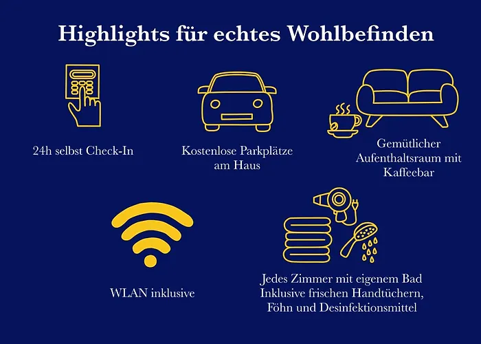 Luxus - 7 Personen 5 Baeder, 5 Schlafzimmer, Kueche, Parkplatz, Ruhig Lejlighed Meine